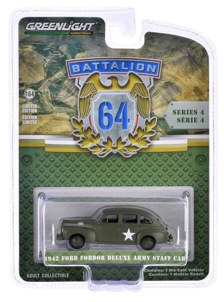 Greenlight, Ford Fordor Deluxe Army Staff 1942 Aus Der Serie Battalion 64 In ...-image