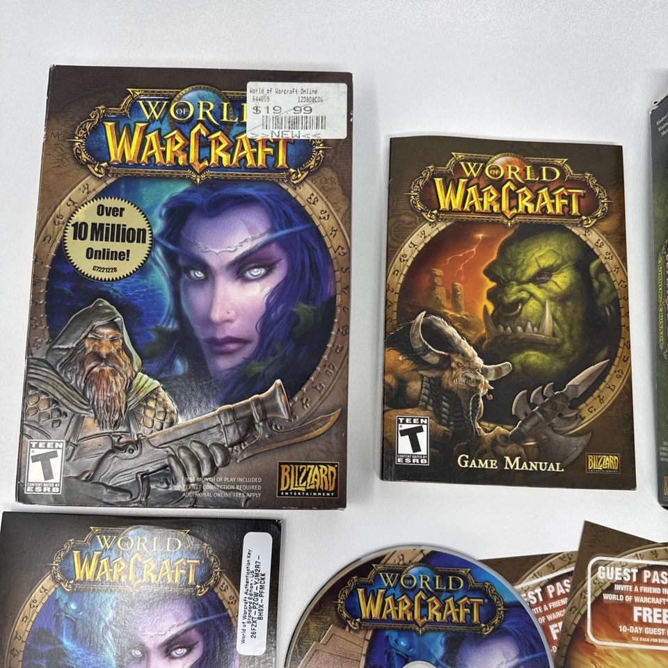 World of Warcraft Original + Burning Crusade + Wrath of the Lich King Game Box - Image 3 of 4