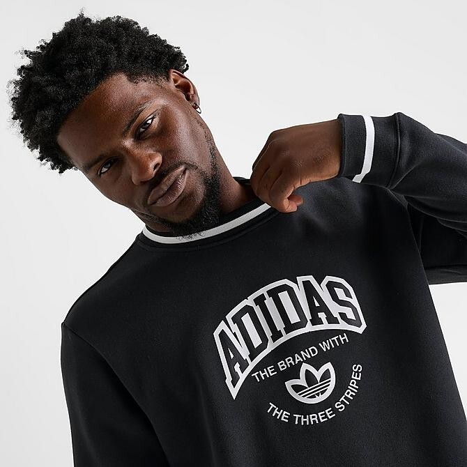 スウェット・トレーナー adidas JN4988 BLACK Sweatshirts adidas アディダス トレーナー キッズ スウェット ガールズ YG