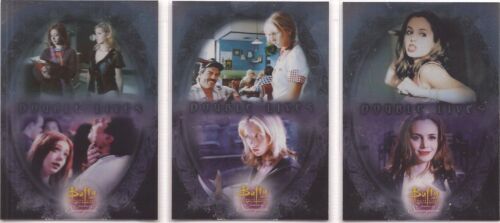 BUFFY WOMEN OF SUNNYDALE   DOUBLE LIVES  BL1 TO BL3  SET OR SINGLES  CHOOSE - Picture 1 of 17