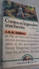LIVRE, TOLKIEN CONTES ET LEGENDES INACHEVES 1982 PRESSES POCKET