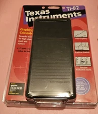 Texas Instruments TI-82 Graphing Calculator New In Package 1997