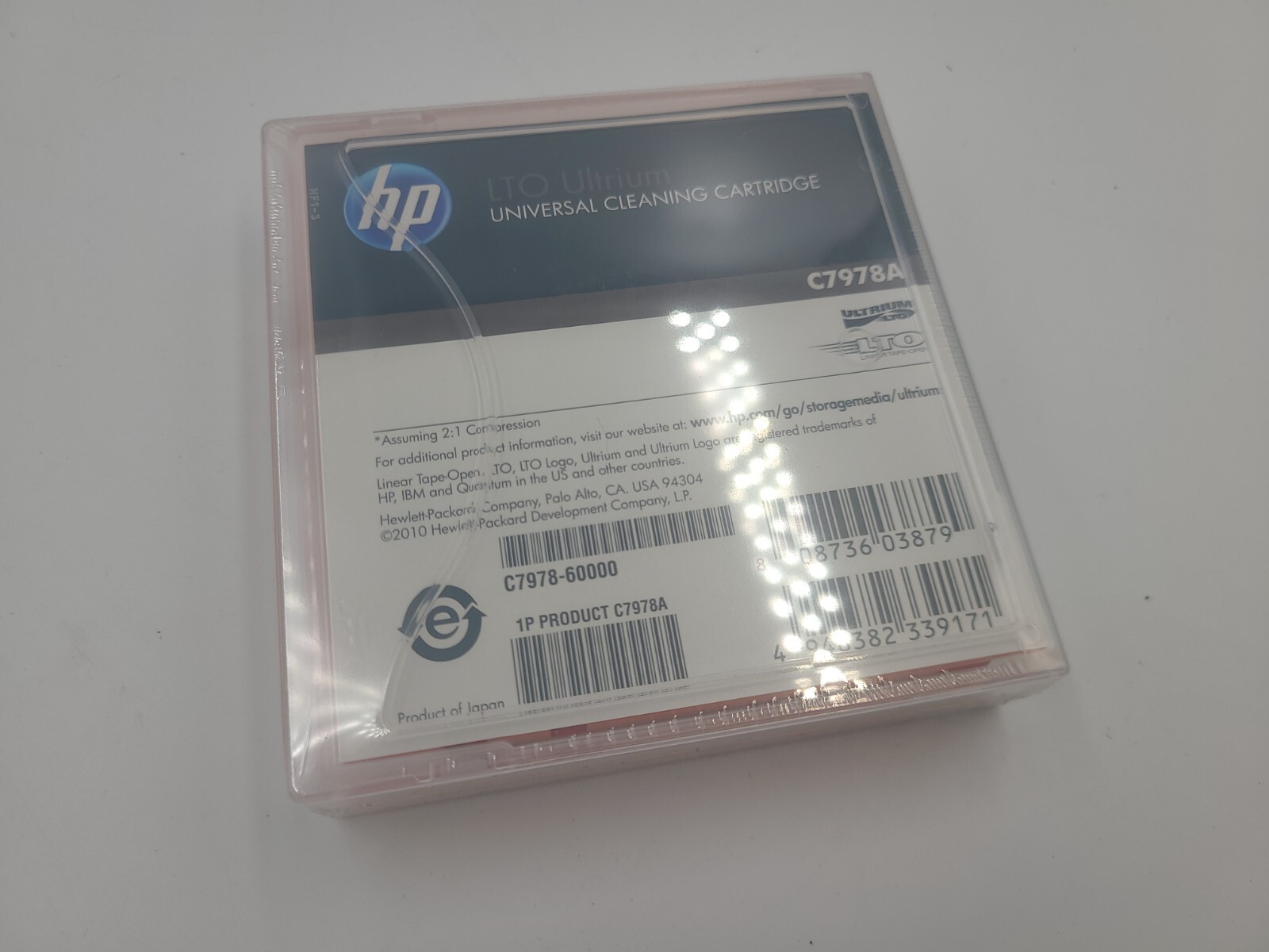 HP LTO Ultrium Universal Cleaning Cartridge C7978A NEW SEALED eBay