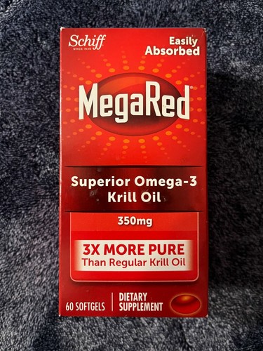 Buy Schiff Megared Superior Omega-3 Krill Oil 350mg 60 Softgels Exp: 0523  Online in Indonesia. 284604169810