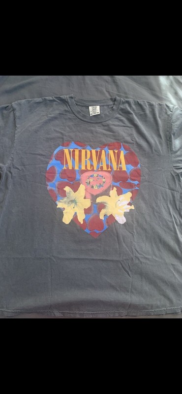 Nirvana Heart-Shaped Box Shirt Brand New Reprint XXL 