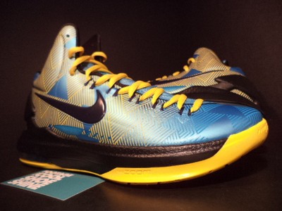 kd shoes blue and yellow