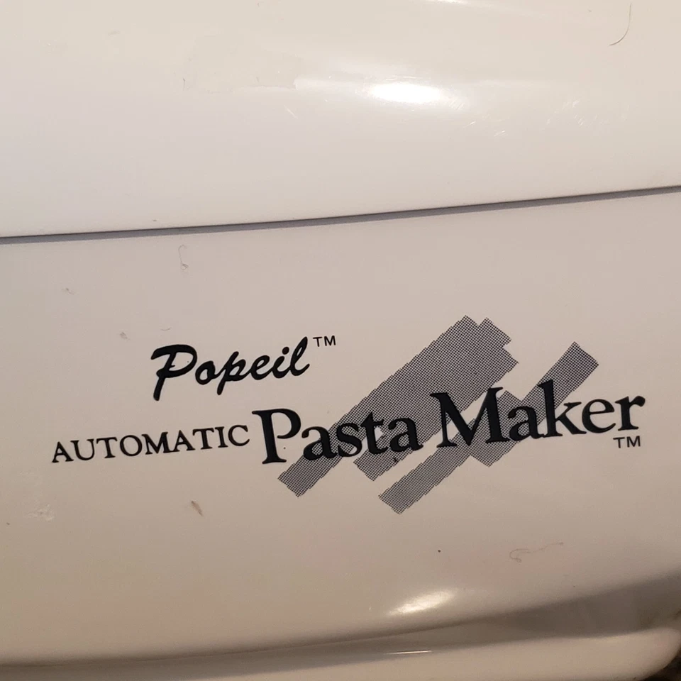 Ronco Popeil Máquina de Pasta Automática P400 con Accesorios Troqueles de Pasta Libro de Recetas Foto 3 de 4