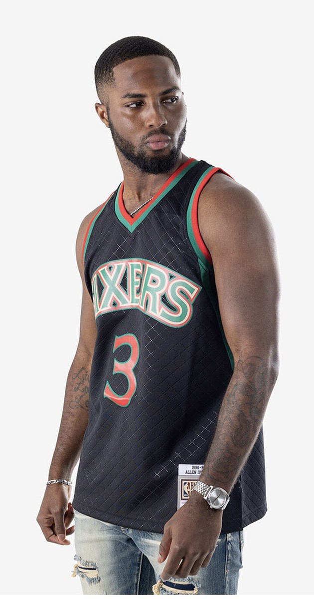 本日限定価格　Mitchell&Ness 76ers アイバーソン　ジャージ MITCHELL & NESS NBA HWC PHILADELPHIA 76ERS ALLEN IVERSON