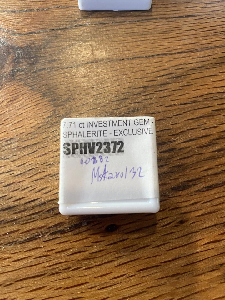 Esfalerita amarela/laranja ardente 7,71 quilates não tratada ótimo flash - Imagem 4 de 4