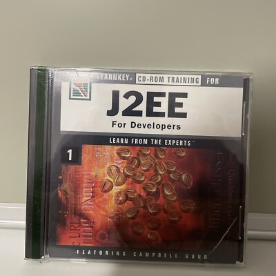 Microsoft Sealed J2EE For Developers Learnkey Cd For Training Lewrn ...