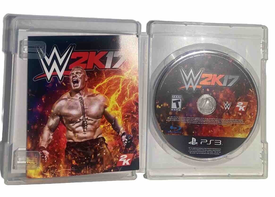 WWE 2K17 W2K17 PS3 (Sony PlayStation 3 2016) With Manual 710425477546 ...