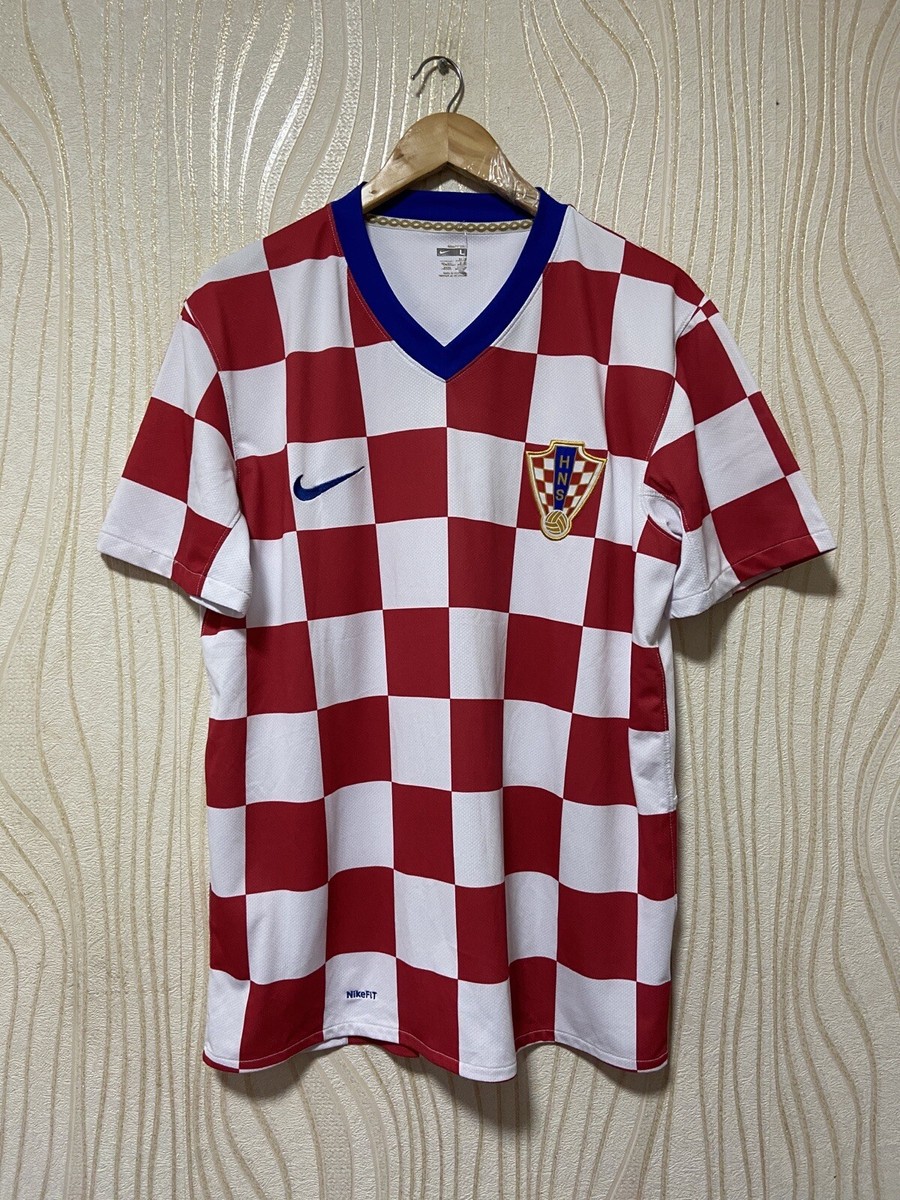 CROATIA 2008 2009 HOME FOOTBALL SHIRT SOCCER JERSEY NIKE 264435