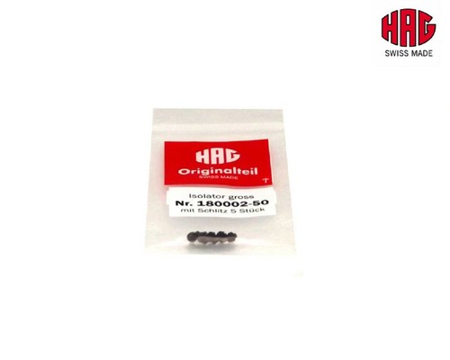 HAG 180002-50 Aislador Grande con Ranura, 5 Piezas, Nuevo | Zustand: Neu