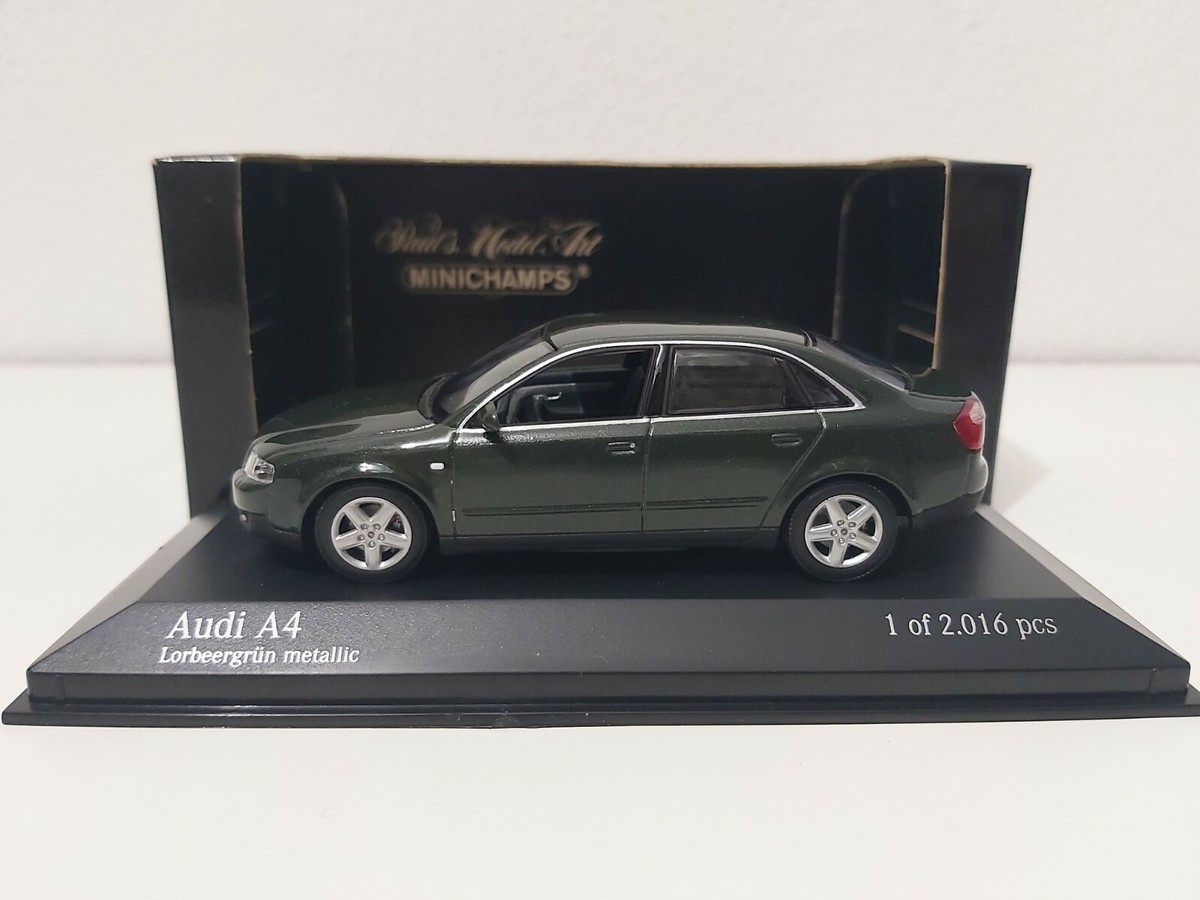 Audi A4 (B6) 3.0 Metallic Green 2000 1:43 Minichamps 430010100