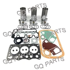 For Isuzu 3LD1 Engine Rebuild Kit DH35 35NX Excavator SDG12 15 TLW-450 Generator