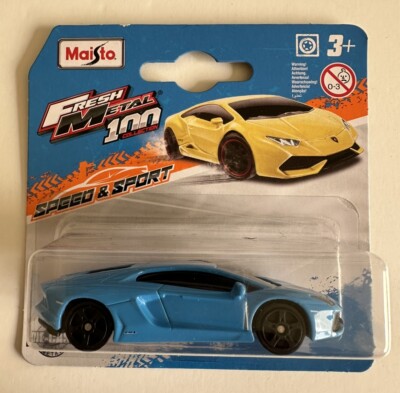 Maisto Lamborghini Aventador Blue  1:64 Fresh Metal 100 Speed & Sports