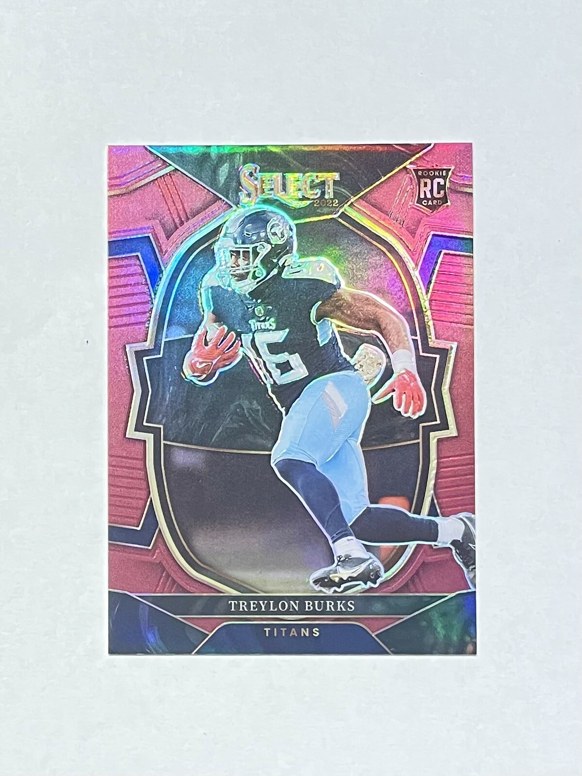 2022 Select Treylon Burks Red Maroon Concourse Rookie /149 RC