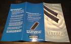 Genuine Toyota Parts Wipers Spark Plugs 2000s Car Advertisements Catalogs Used — photo 8