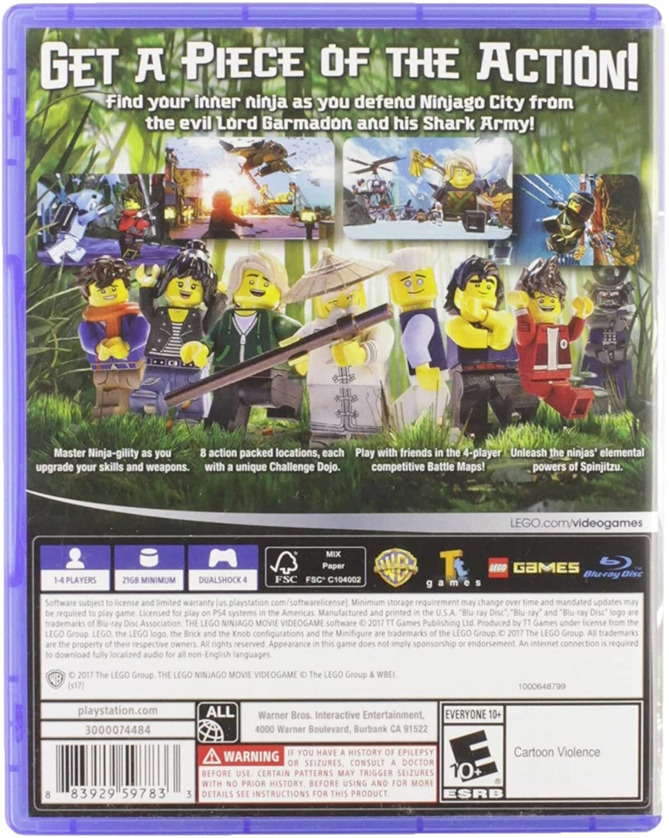 Lego ninjago outlet 4 player