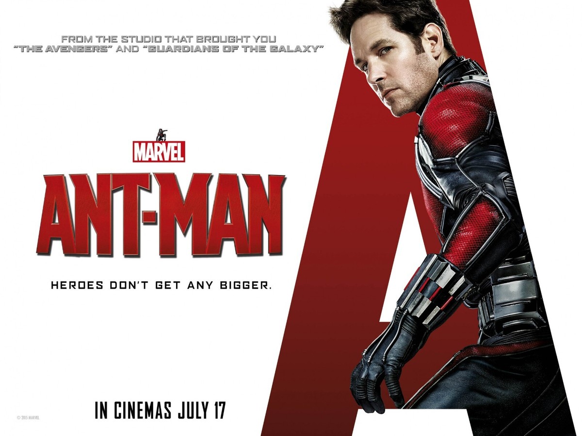 2015 Ant-Man Movie Poster 11X17 Marvel Paul Rudd Scott Lang