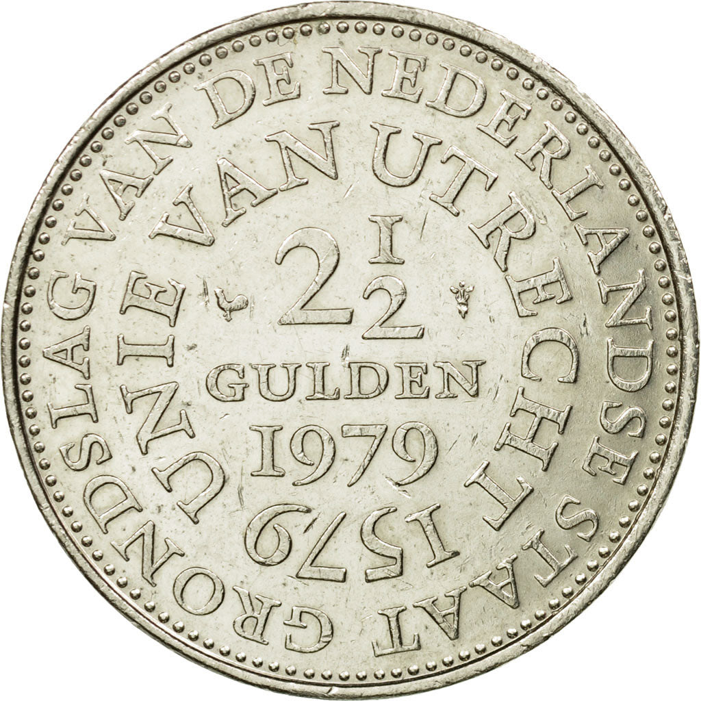 Netherlands Coin 2½ Gulden | Queen Juliana | 1979 | eBay