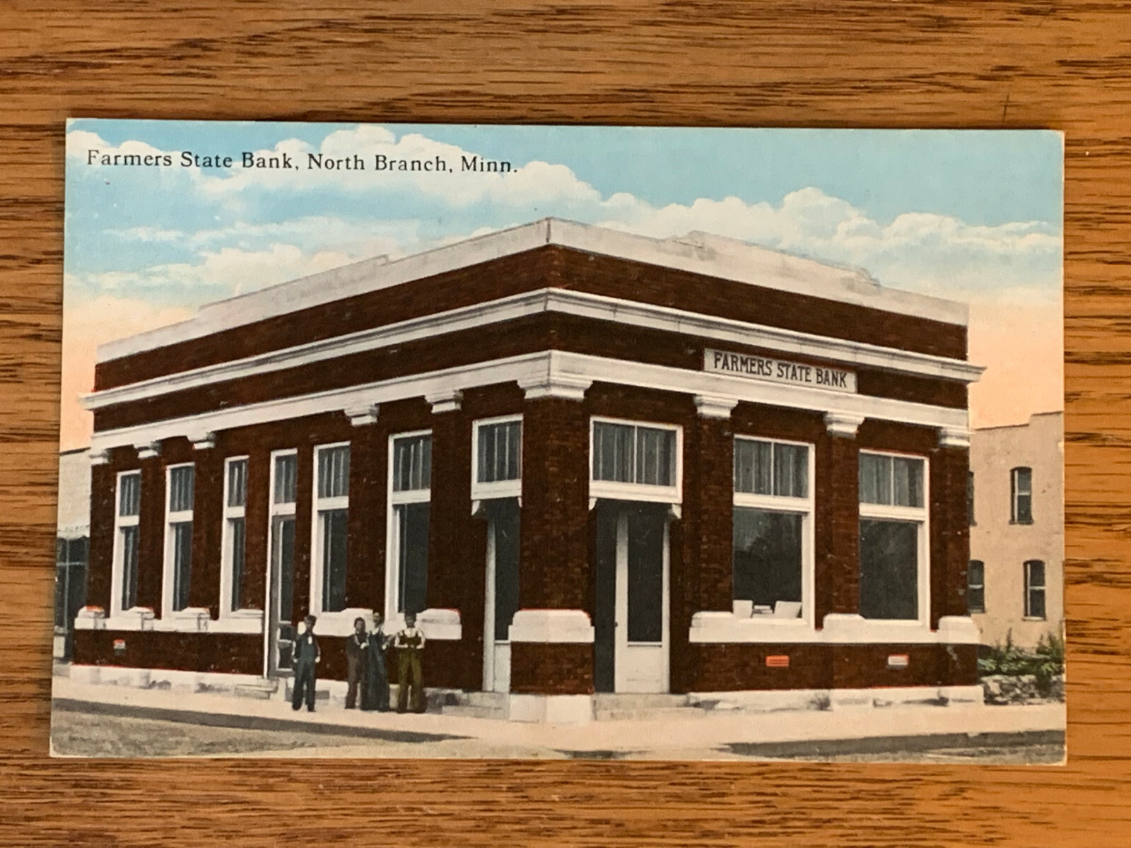 Minnesota, MN, North Branch, Farmers State Bank, Boys, ca 1910 | eBay
