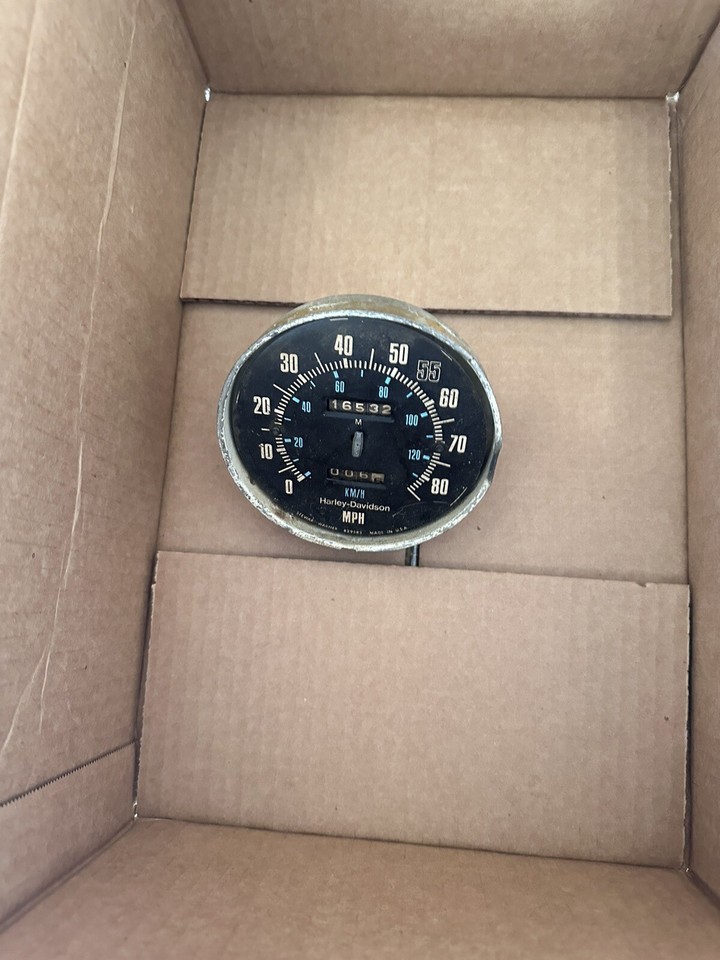HARLEY DAVIDSON SHOVELHEAD PANHEAD SPEEDOMETER eBay
