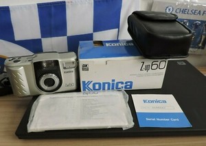 Collectors Vintage Konica Minolta Z-up 60 35mm Compact Film Camera