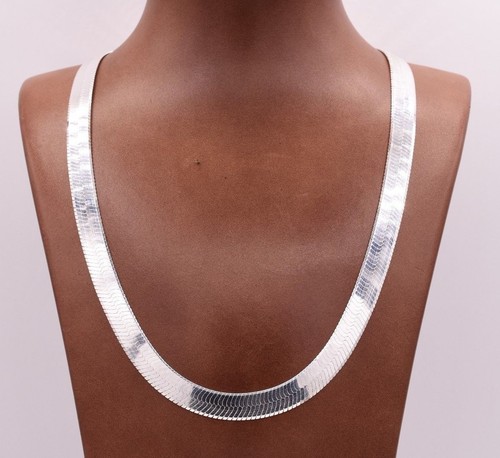 9mm Flexible Herringbone Chain Necklace 