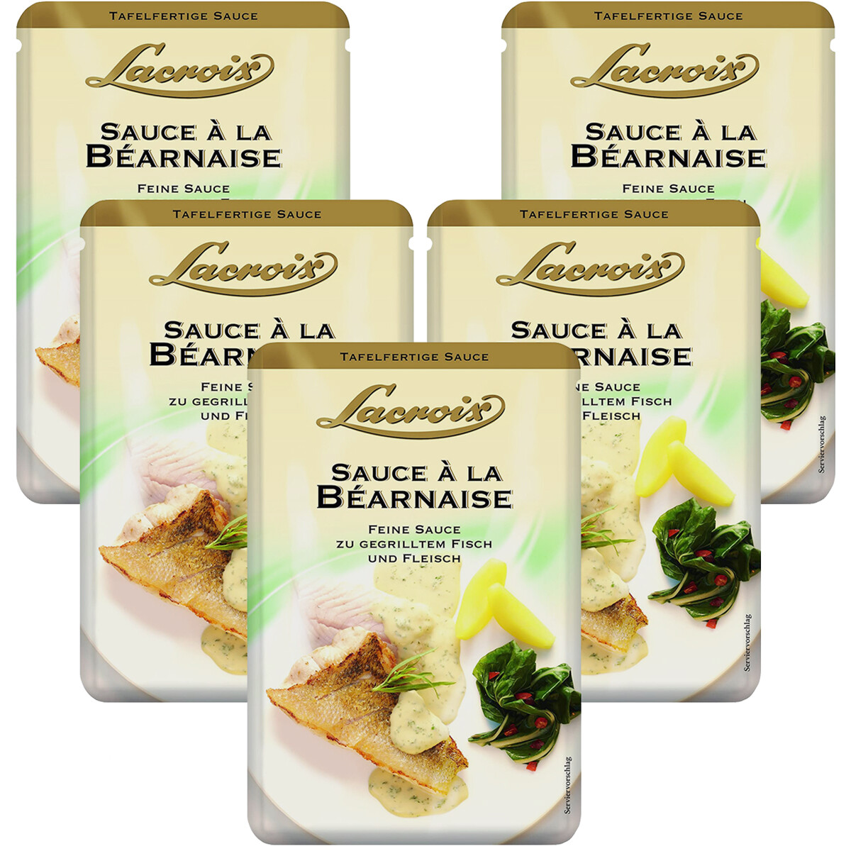 Salsa Bernaise Lacroix Salsa Fina Para Carne Y Pescado 150ml Paquete De 5