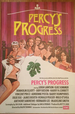 ORIGINAL MOVIE POSTER FROM THE CANALPLUS ARCHIVE PERCY'S PROGRESS