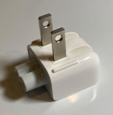 Apple Mac AC Power Adapter US Wall Plug Duck Head, Original for USA