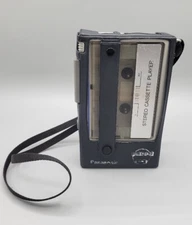 Vintage 1982 Panasonic Stereo to Go Cassette Player RQ-J11 w/ Case Tested Works