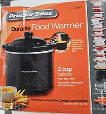 Proctor Silex Electric 2 Cup Durable Food Warmer 33100