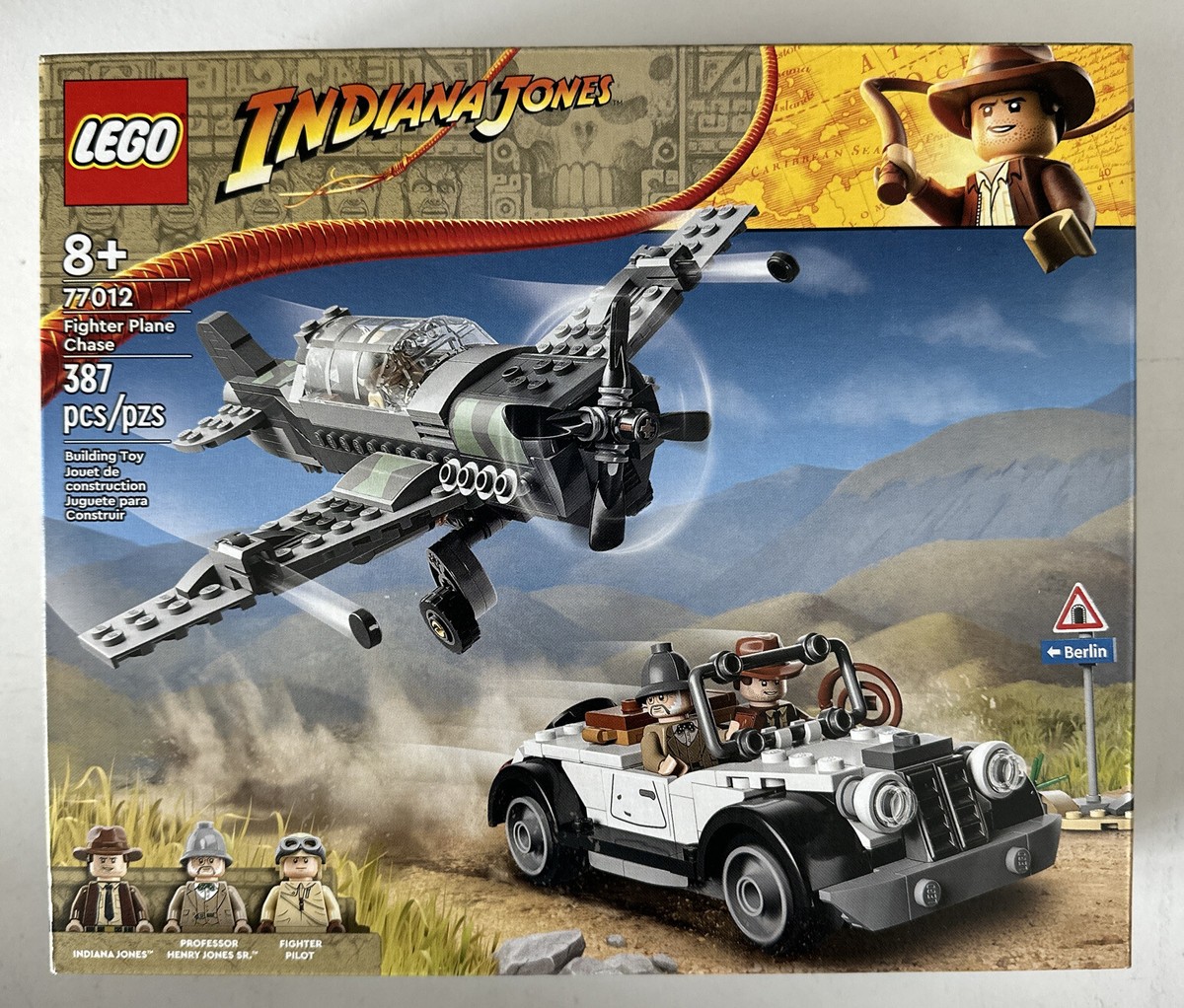 LEGO 77012 Indiana Jones Fighter Plane Chase 673419361958|