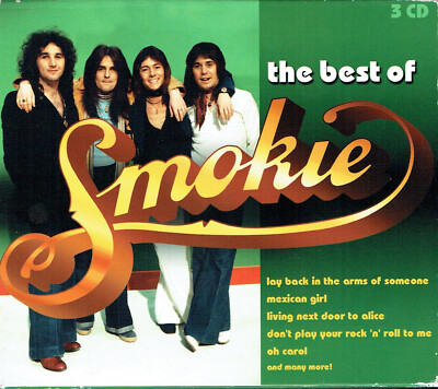 (3CD's) Smokie - The Best Of Smokie - Living Next Door To Alice, Oh Carol, u.a.