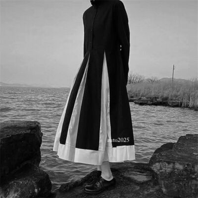 Ladies Japanese-style Dresses Women's style Harajuku Long Sleeves Loose  Dresses | eBay UK