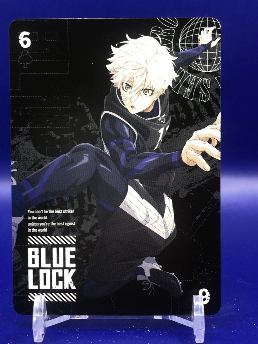 Seishiro Nagi Blue Lock Playing Cards Card Kodansha Club 6 | eBay
