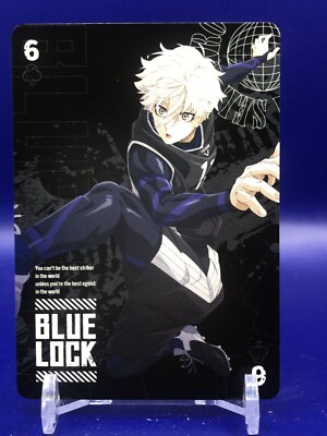 Seishiro Nagi Blue Lock Playing Cards Card Kodansha Club 6 | eBay