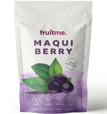 Raw Organic Maqui Berry Powder 100g - Highest Antioxidant Super food FruitMe