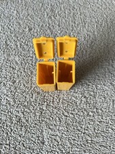 2 Vintage Tupperware Gold Toothbrush Cover/Protector/Holder Travel Home 728