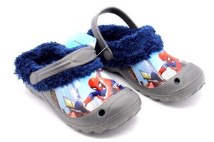 fleece lined rubber clogs