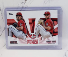 2023 Topps Baseball One-Two Punch Joe Ryan/Sonny Gray #12P-12 Minnesota Twins