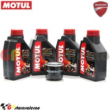 KIT TAGLIANDO OLIO + FILTRO ORIGINALE MOTUL 7100 15W50 4L DUCATI 996 2000