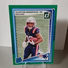 Donruss 2024 NFL Press Proof Green  Lot of 23 Cards 