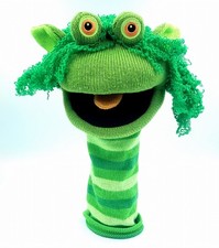 The Puppet Company Eco Sockettes Squelch 15" Hand Puppet with Squeaker