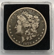 1879-CC Morgan Dollar (Carson City) ‘Capped CC’ VAM-3 TOP 100 (Raw Choice)