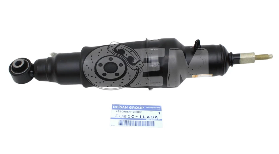 Amortiguador trasero OEM E6210-1LA8A | Infiniti QX56 QX80 Nissan Armada 2011-2020 Foto 2 de 2
