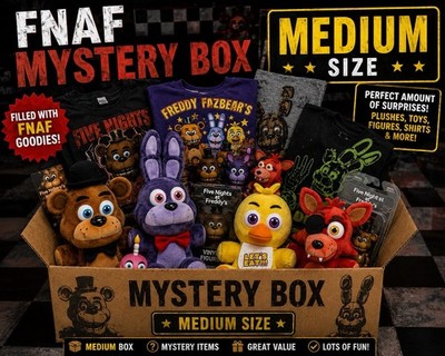 FNAF Five Nights at Freddy's Mystery Box Medium Size Freddy 2024