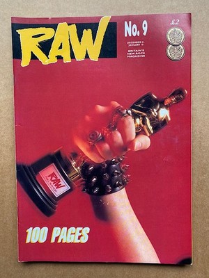 VARIOUS METAL 1988 RAW NO.9 MAGAZINE DECEMBER 21 1988 - 100 page issue includes 